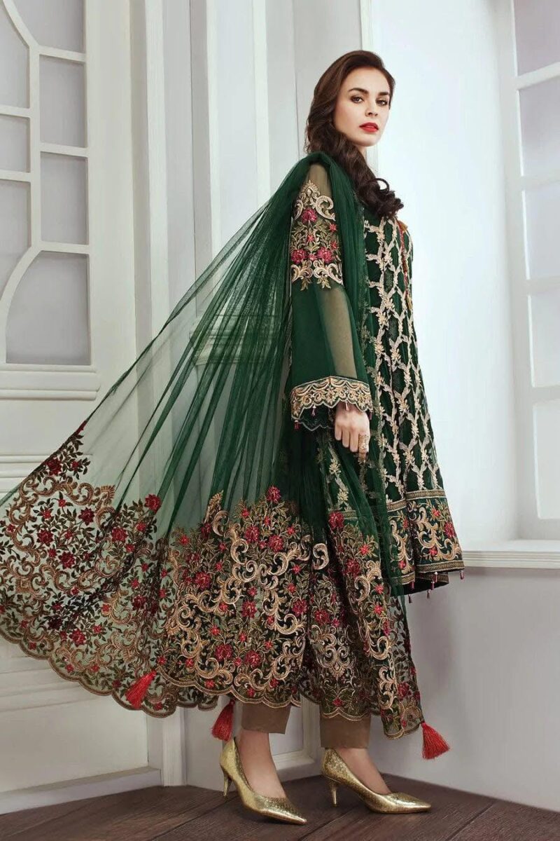 Jazmin Summer Lawn Collection with Chiffon Embroidered Dopatta