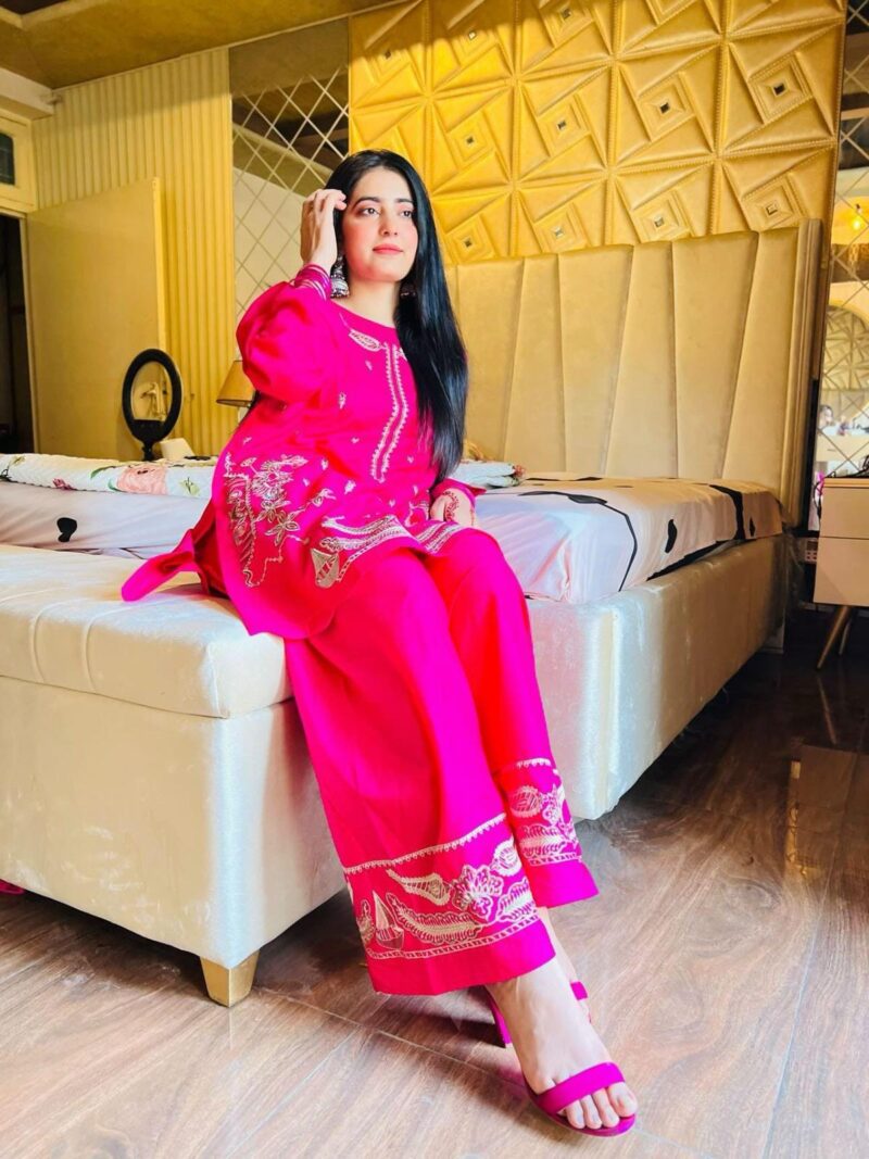 Stitched 2-Piece Ready-to-Wear Doria Cotton Suit