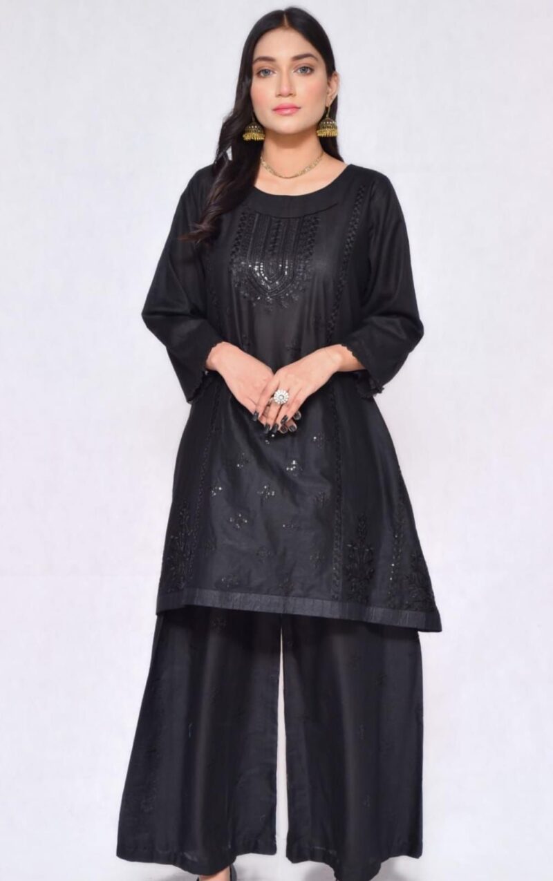 Stitched 2-Piece Ready-to-Wear Doria Cotton Suit