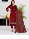 Bareeze Eid Luxury collection Lawn with Laser cut work Embroidered  Dopatta
