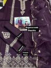Zara shah jahan Lawn Summer Collection – Luxury 3-Piece With Organza Emb Dopatta - Image 2